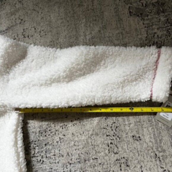 🧡3/15 NWT Ellen Degeneres Love White Red Sweatshirt Women L - Picture 5 of 9